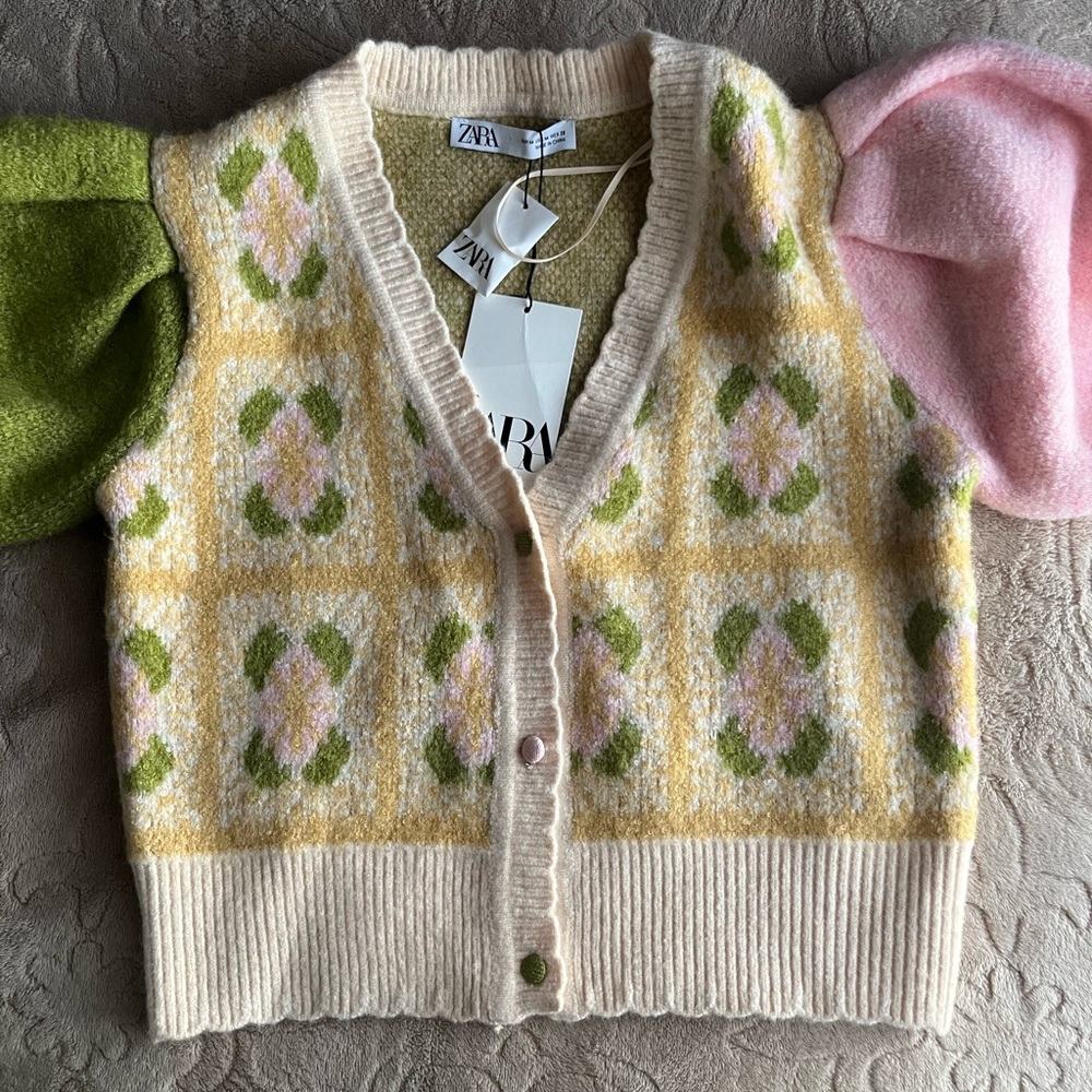 Zara sweater cardigan